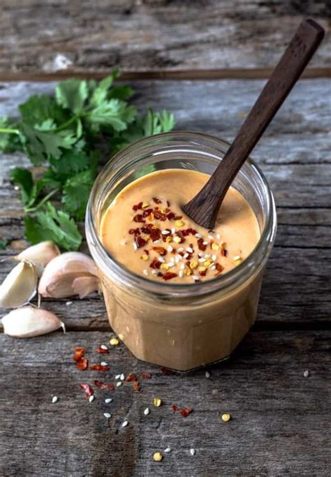 Incredible Sweet and Spicy Tahini Sauce Recipe (v + gf) | simplyceecee.co