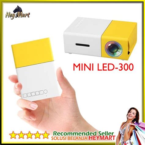 Jual Projector MINI LED-300 Infokus Kecil - Proyektor Mini Infocus ...