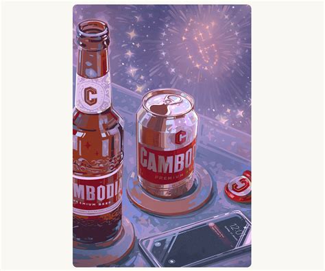 Cambodia Beer - New Year's Day on Behance