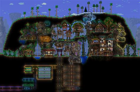 My Pre-Hardmode base : r/Terraria