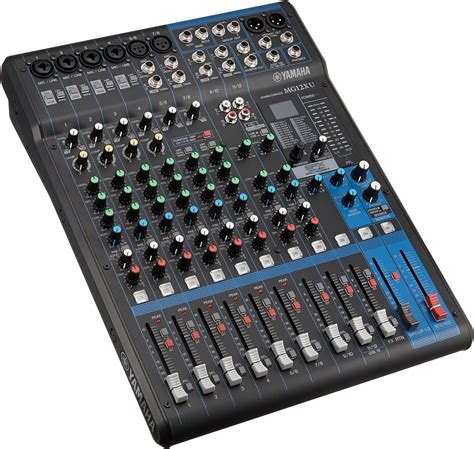 Amazon.com: Yamaha MG12XU 12-Input 4-Bus Mixer with Effects: Musical ...