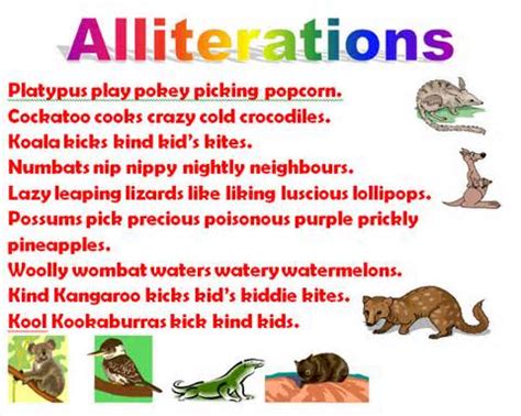 ALLITERATIONS