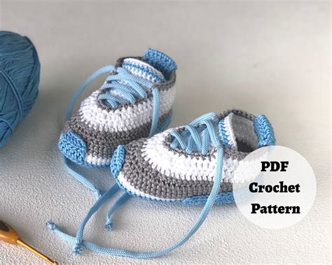 CROCHET PATTERN: Baby Sneakers Adorable Shoes Crochet - Etsy