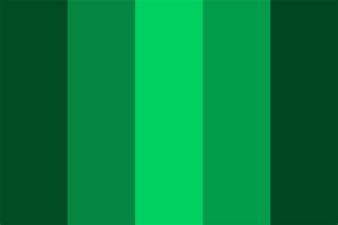 Emerald Green Color Chart