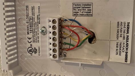 Honeywell Thermostat Wiring 1 2 3