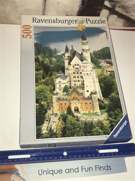 NEUSCHWANSTEIN CASTLE 500 Piece Puzzle Ravensburger #141388 ~ EUC ...