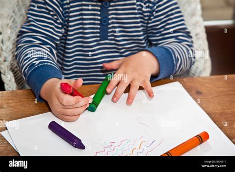 Colouring Crayons High Resolution Stock Photography and Images - Alamy