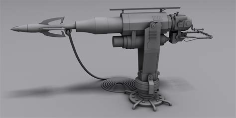 Harpoon Gun by The-5 on DeviantArt