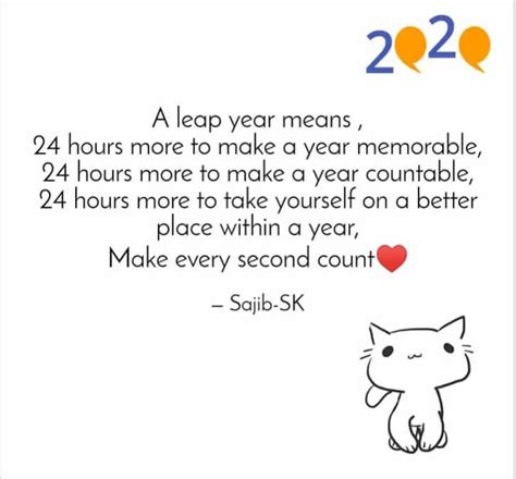 Best 50 Leap Year Quotes and Sayings 2020 - Events Yard