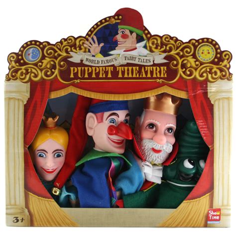 Show Time Puppet Theatre Punch & Judy - 4 Large Hand Puppets - NEW ...