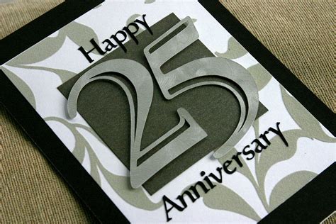 Happy 25th Anniversary card