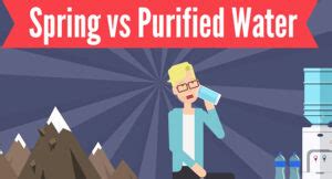 Spring Water vs. Purified Water: Which Is Better for Drinking?