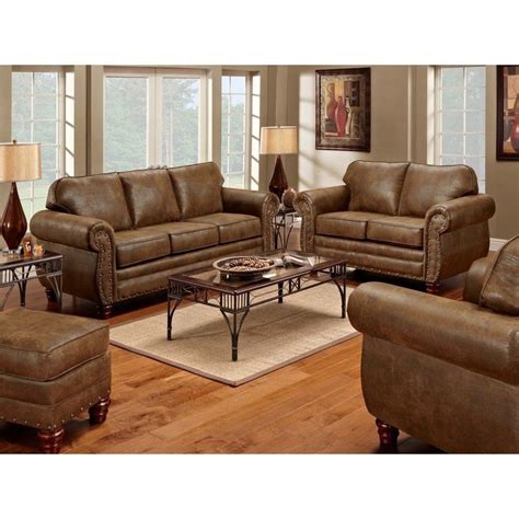 Our Best Living Room Furniture Deals | Living room leather, 4 piece ...