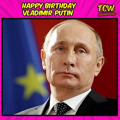 Vladimir Putin's Birthday Celebration | HappyBday.to