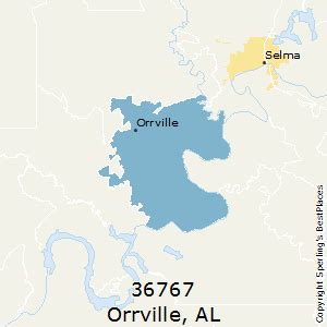 Orrville (zip 36767), AL