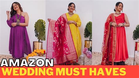 AMAZON WEDDING MUST HAVES | AMAZON WEDDING HAUL | GoGlam - YouTube