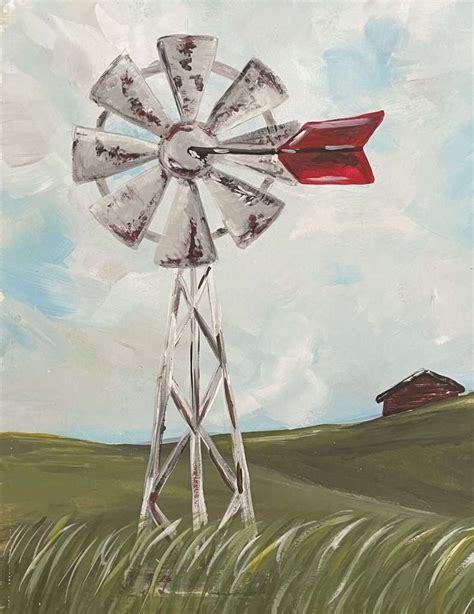 Windmill Painting Tutorial