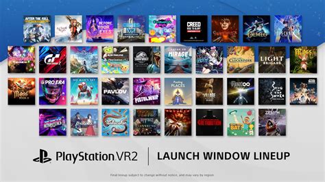 PlayStation VR2: 13 new titles and launch lineup revealed – PlayStation ...