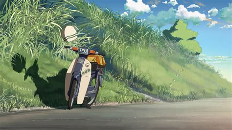 makoto, Shinkai, 5, Centimeters, Per, Second, Anime, Motorbikes ...