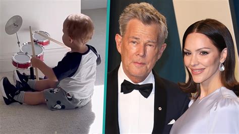 Katharine McPhee & David Foster's Son Rennie Shows Off Music Skills ...