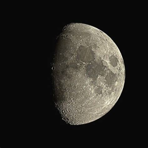 Waxing Gibbous Moon Art Print by Eckhard Slawik | Moon art print, Moon ...