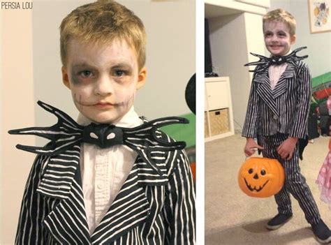 DIY Jack Skellington Kid's Costume - Persia Lou