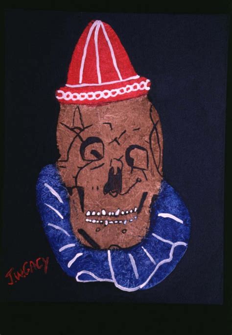 Chilling paintings by 'killer clown' John Wayne Gacy on sale for ...