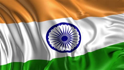 India Flag Loop 2 Stock Footage Video 1371562 | Shutterstock