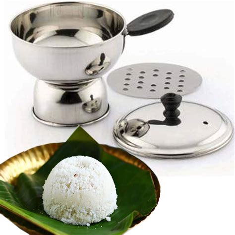 S cart Stainless Steel Chiratta Puttu Maker, Puttu Cooker, Chiratta ...