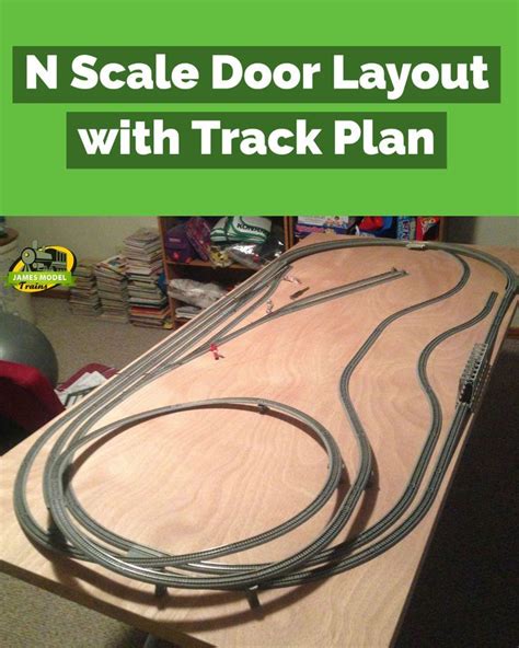 N Scale Door Layouts with Track Plans in 2024 | Model train layouts, N ...