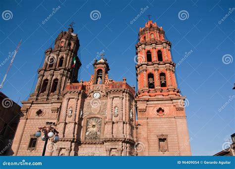 San Luis Potosi cathedral stock photo. Image of symbol - 96409054