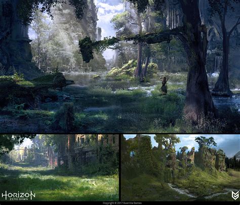 Horizon Zero Dawn Concept Art by Lloyd Allan | Concept Art World