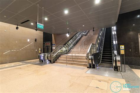 Havelock MRT Station – Escalators & Lift to Exit | Land Transport Guru