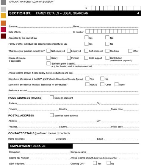 Sassa Application Forms 2021 Pdf Download Nsfas Application 2022 2023 ...