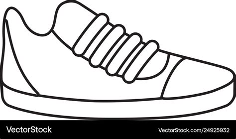 Shoes clothing cartoon Royalty Free Vector Image