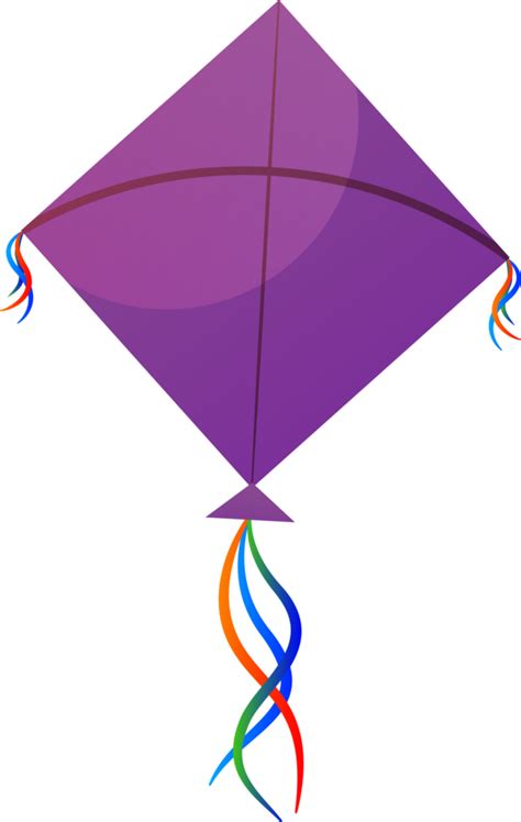 Makar Sankranti Kite Purple Line For Happy Around The World Transparent ...