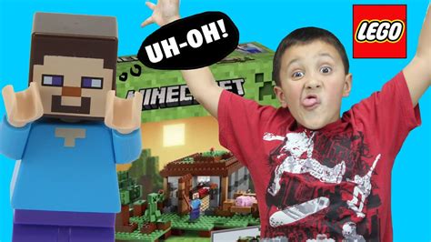 Lets Build LEGO Minecraft The First Night: Steve has a Problem ...