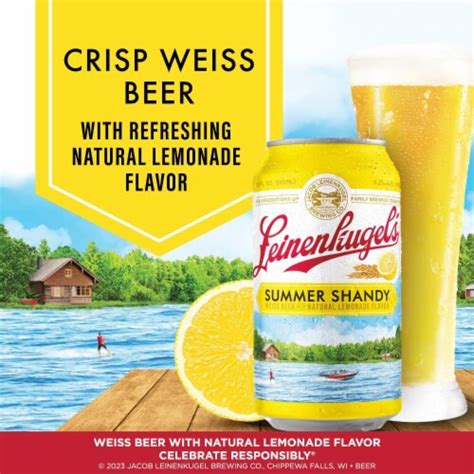 Leinenkugel's Summer Shandy Craft Beer, 24 bottles / 12 fl oz - Kroger