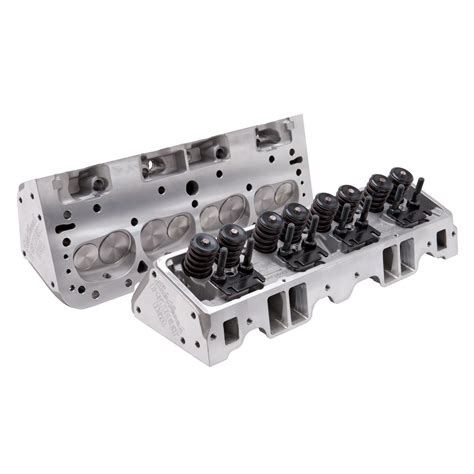 Chevy 350 Cylinder Heads, E Street 185cc, 70cc, Assembled Pair, suit ...