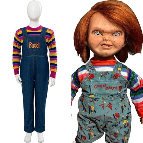 Chucky Cosplay Costume in 2021 | Mens halloween costumes, Kids costumes ...