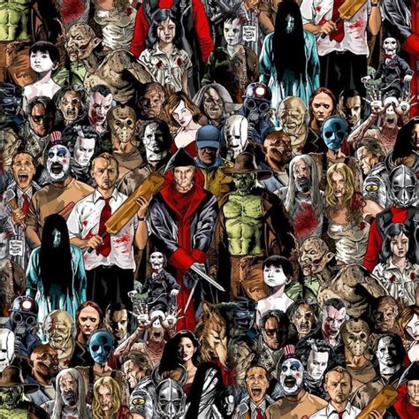 Horror Movie Villains – Pattern Crew