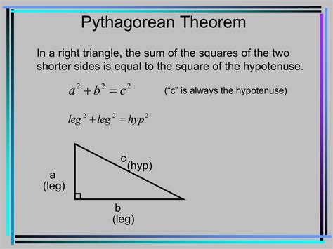 Pythagorean Theorem