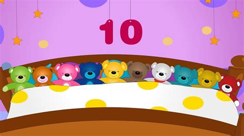 Ten in the bed | Ten in bed | Nursery rhyme - YouTube