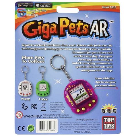 Giga Pets - Giga Pets AR Unicorn Virtual Animal Pet Toy, Purple ...