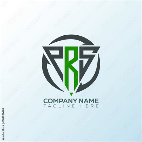 PRS letter logo design on white background.PRS creative initials letter ...