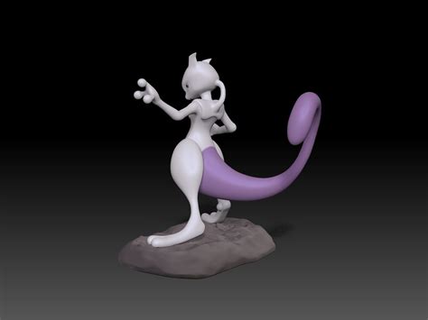 Pokemon MewTwo 3D Print model 3D model 3D printable | CGTrader