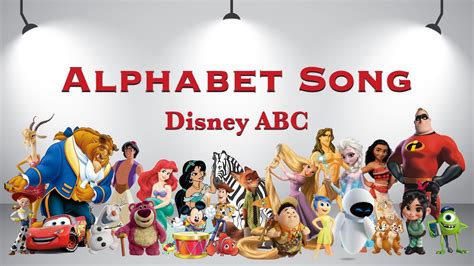 ABC Song Disney Alphabet - YouTube