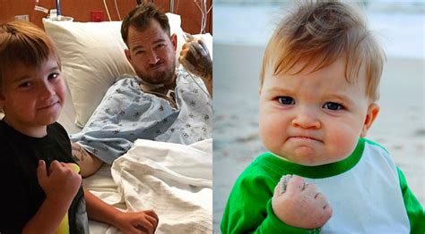 Boy From "Success Kid" Meme Raised Over $100K to Save His Dad's Life