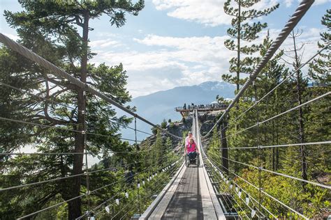 Sky Pilot Suspension Bridge at Sea to Sky Gondola | Sea to Sky Gondola