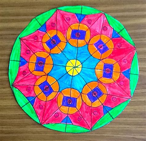 Mrs. Paul's Art Room: Mandala Radial Design